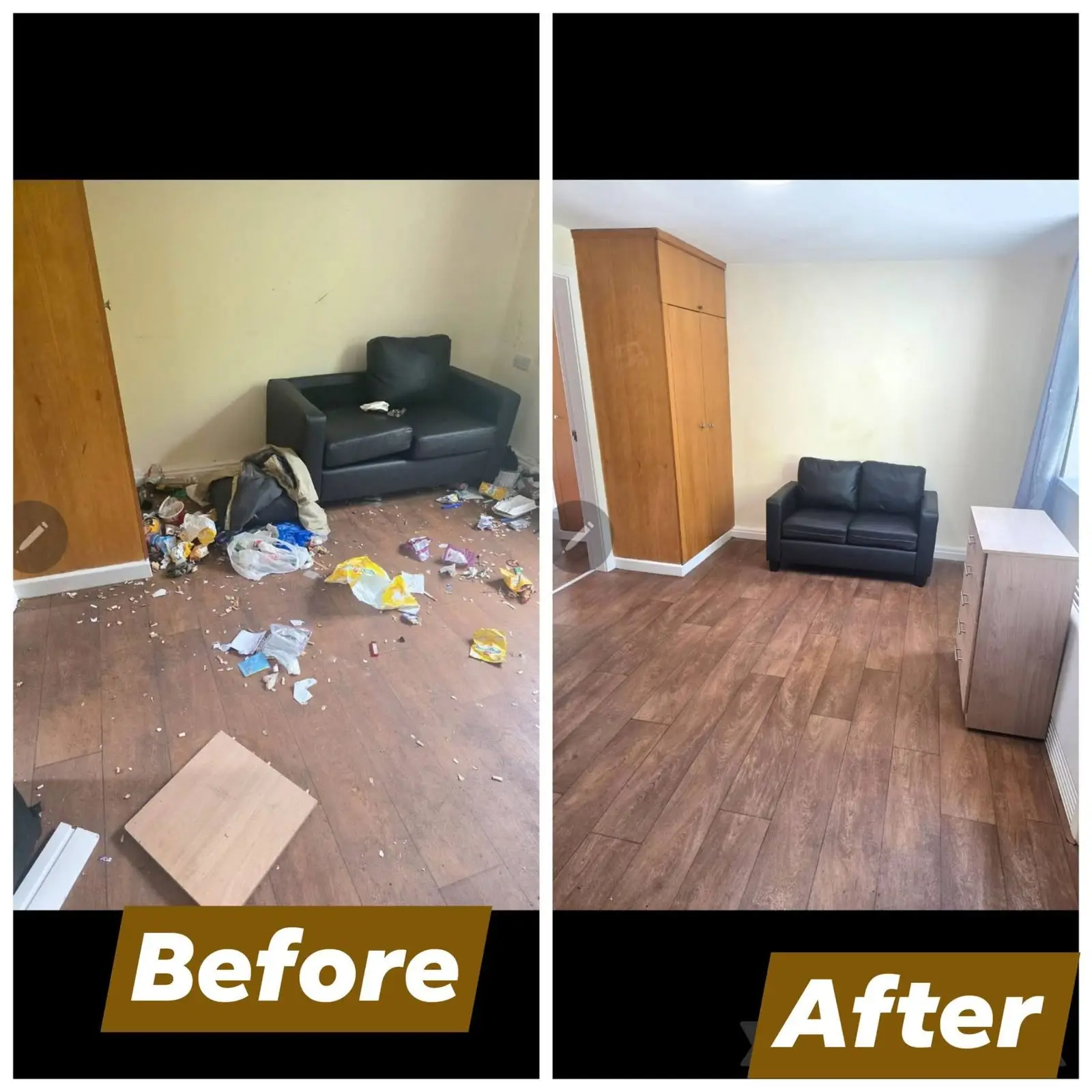 Deep cleaning service results, Greater Manchester