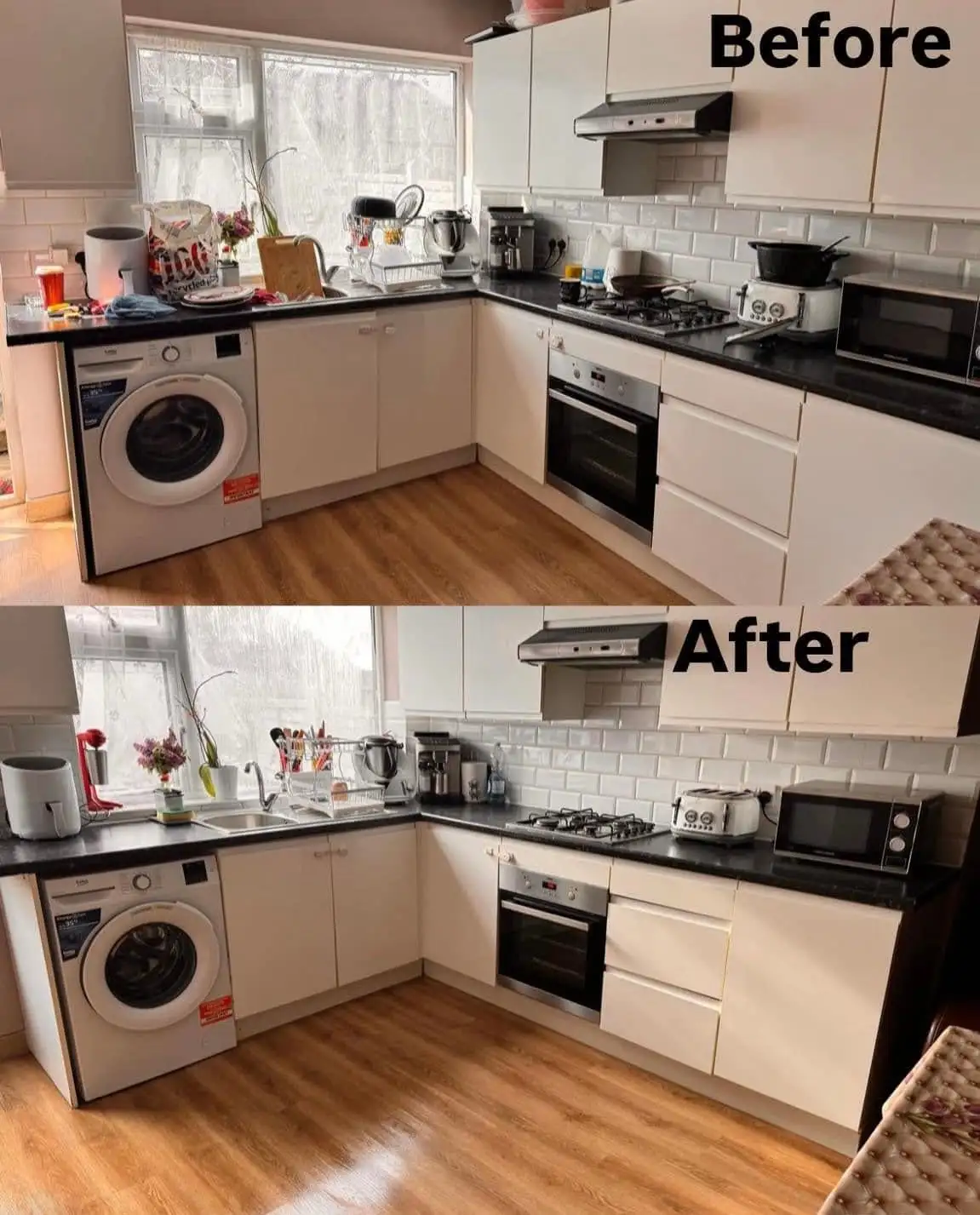 End of tenancy cleaner results